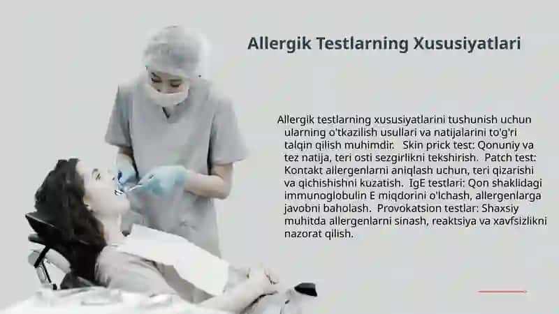 Allergik kasalliklarni tashxislash uchun laborator usullar 4