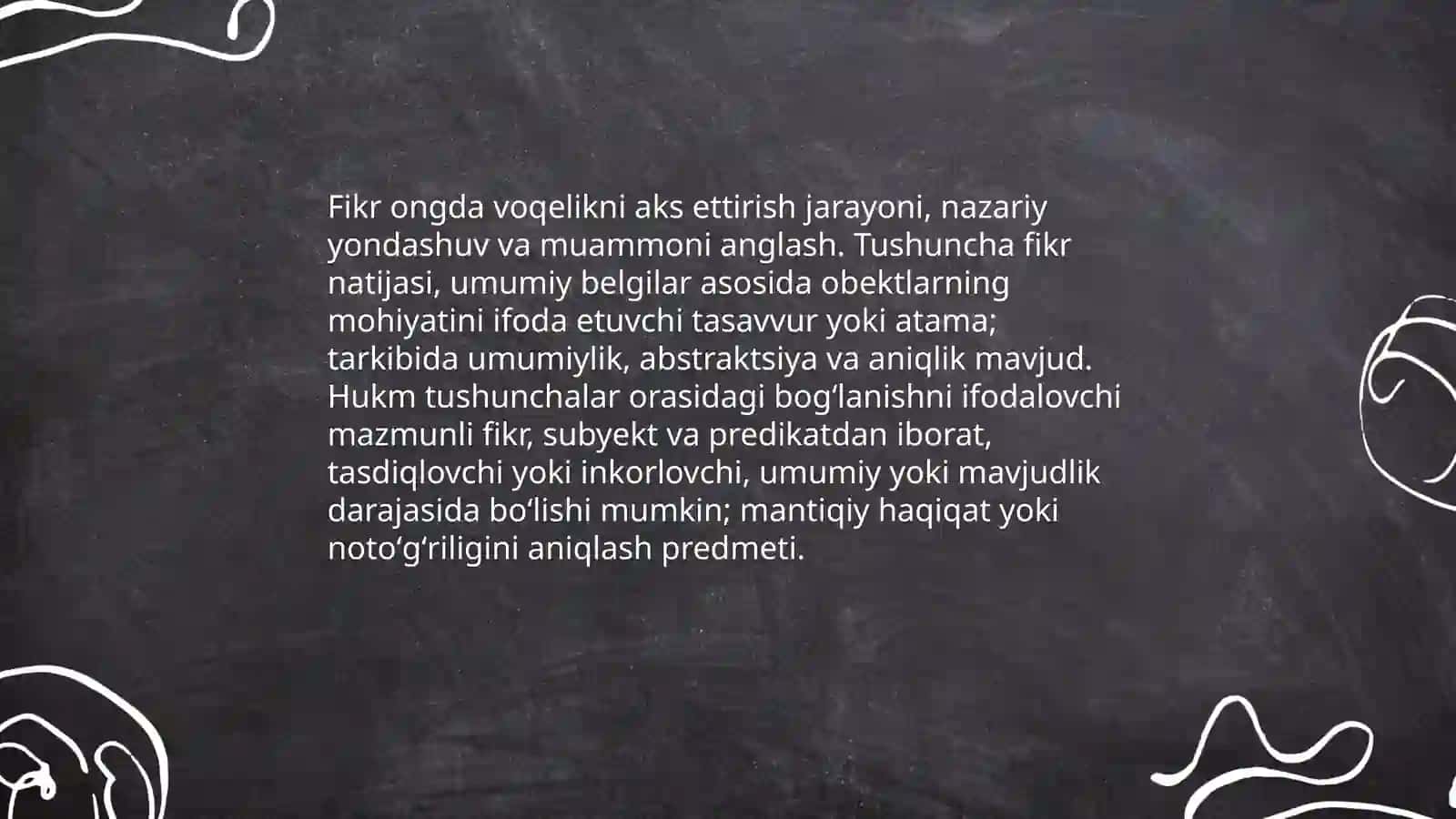 Falsafa fanidan mantiq mavzusi 4
