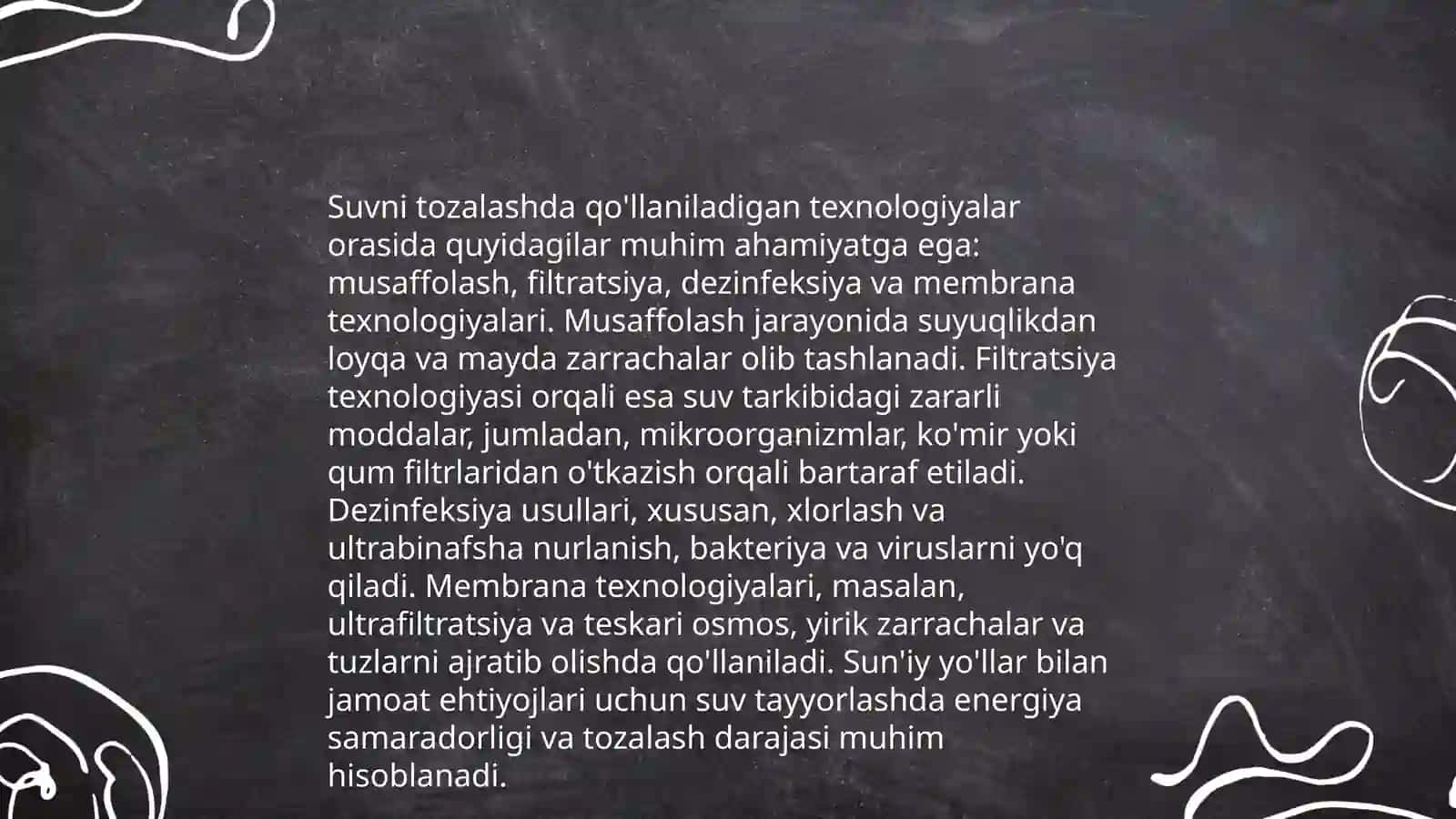 Sanoatda suvni tozalash 4