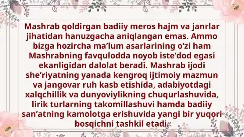 O‘zbek adabiyotining tarixi 4