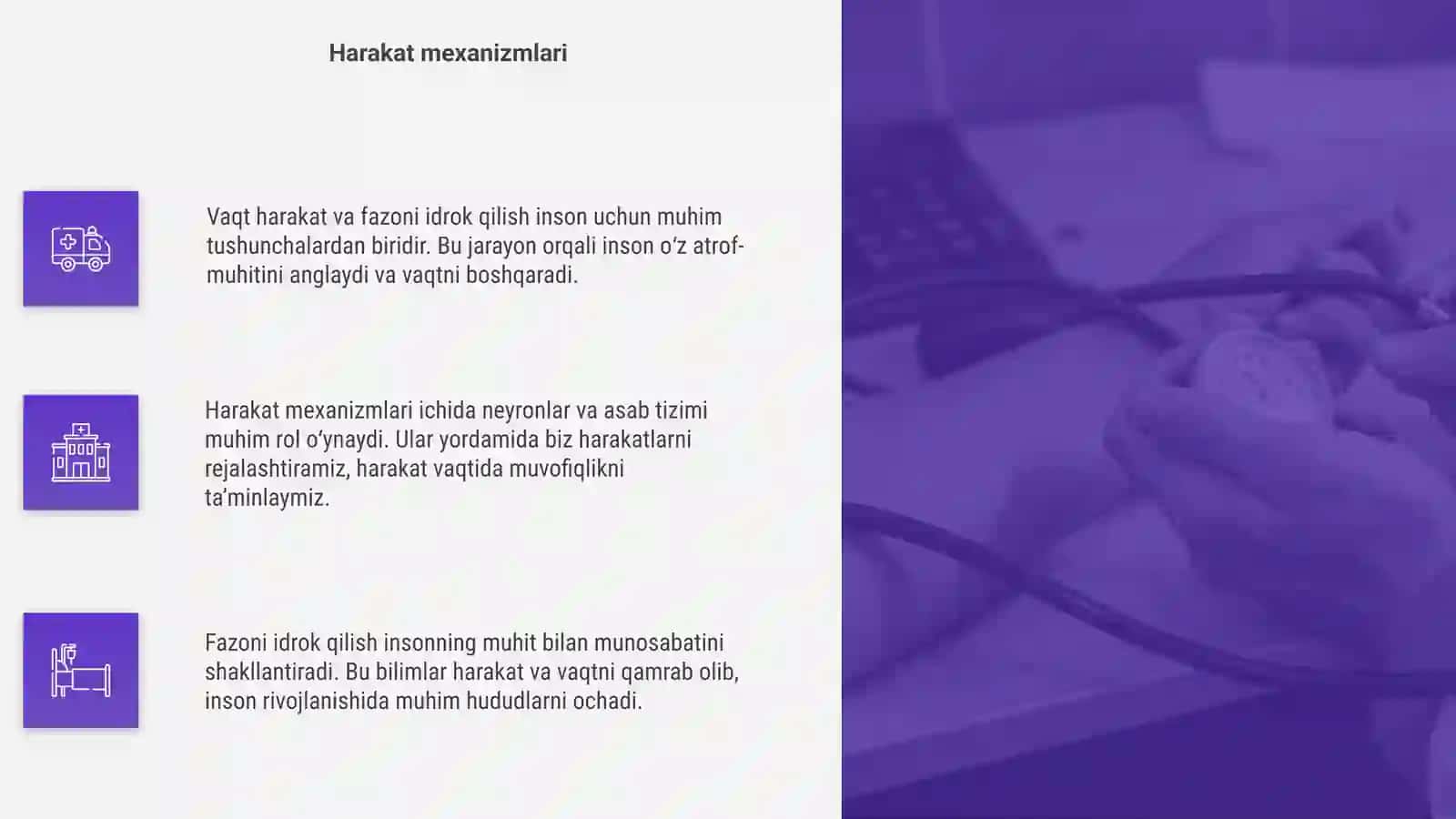 Vaqt harakat va fazoni idrok qilish 4