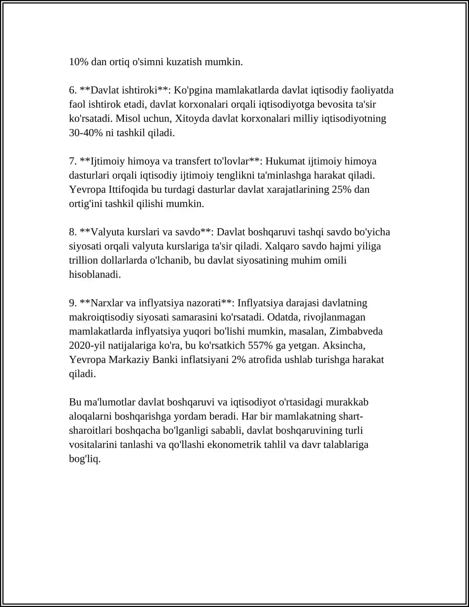 IQTISODIYOTNI TARTIBGA SOLISHDA DAVLATNING ROLI 4