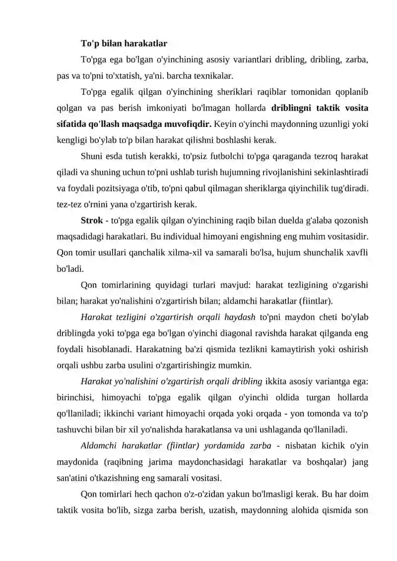Individual tezkor hujum qilish texnikasi 4