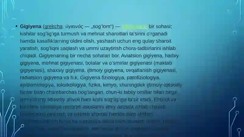Kommunal gigiyena tekshirish obyektlari 4