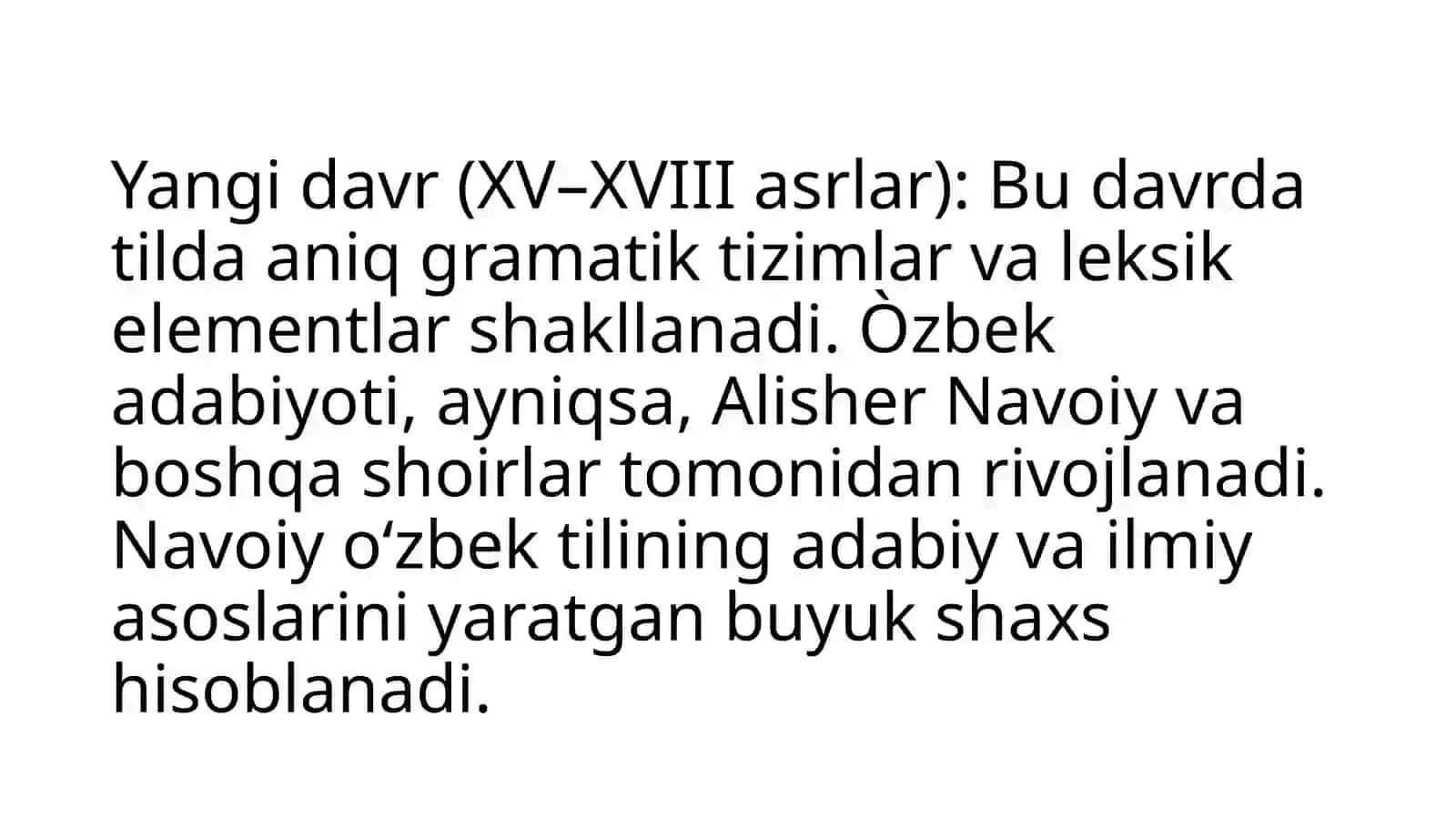 Hozirgi adabiy òzbek tili fanidan mustaqil ishi 4