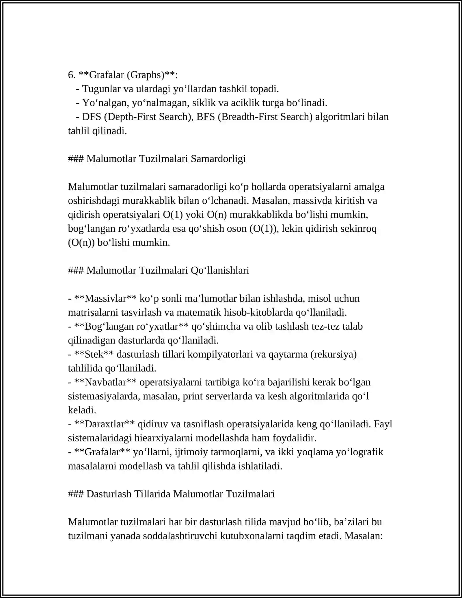 MALUMOT MODELLARI VA TUZILMALARI 4