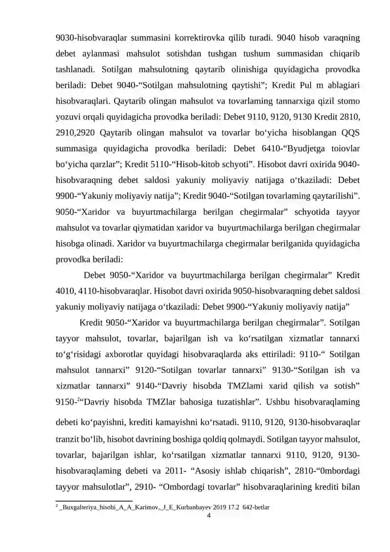 Foyda-natija hisoblanishi 4
