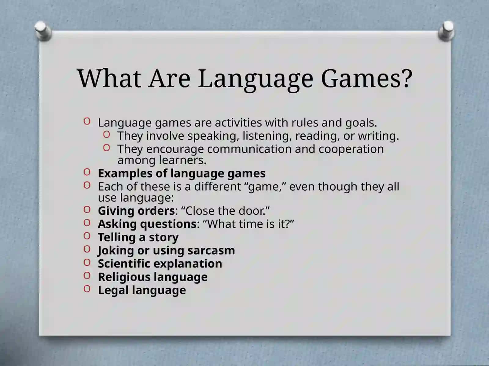 The Importance of Language Games in English Language Teaching 4