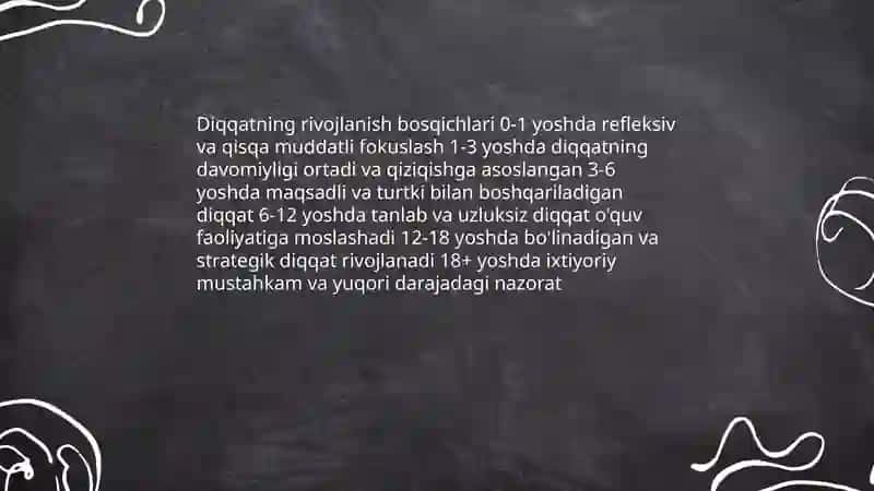 Diqqat va Nutq 4