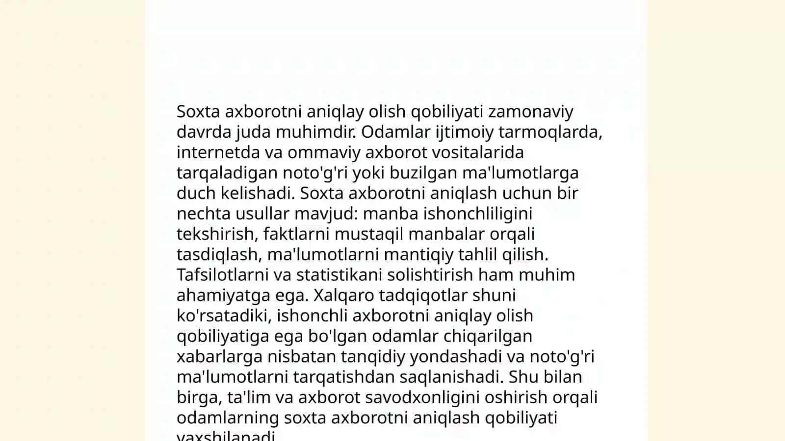 Ommaviy axborot vositalari (OAV) 4
