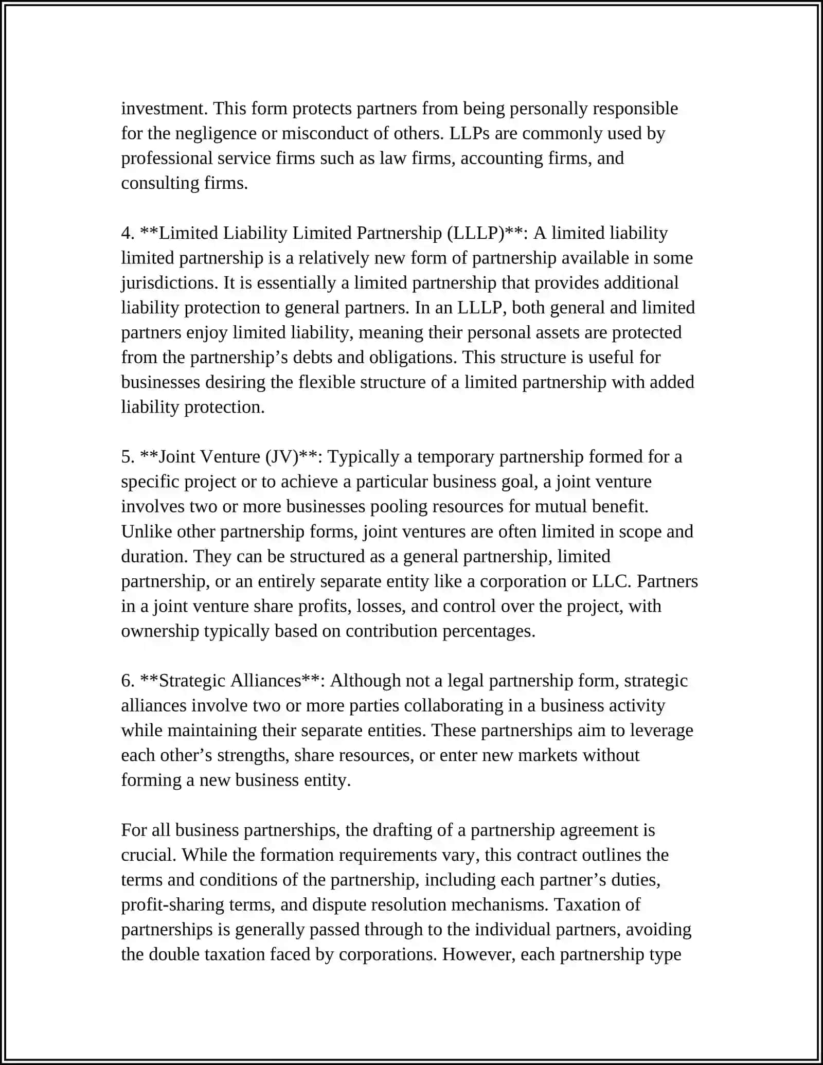 The Business Partnership 4
