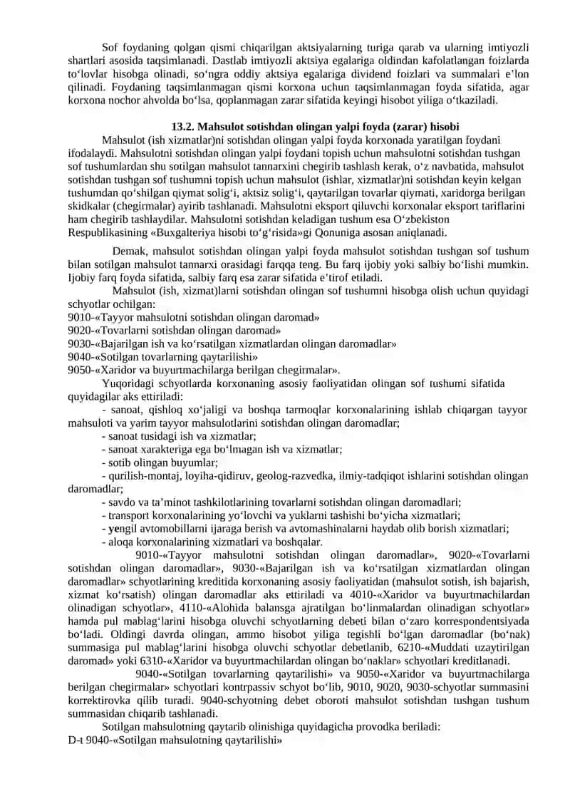 MAVZU. MOLIYAVIY NATIJALAR HISOBI 4