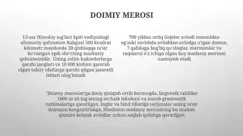 Qissasi Rabgʻuziy asari 4