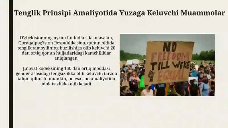 Tenglikning Konstitutsiyaviy Kafolatlari 4