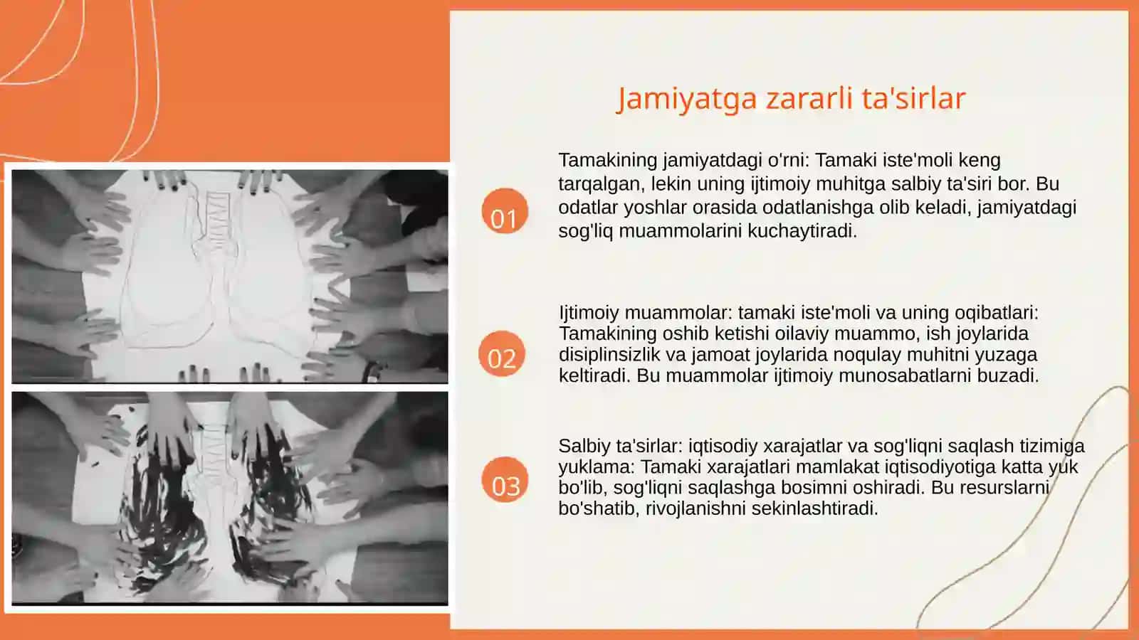 Tamakining salbiy oqibatlari 4