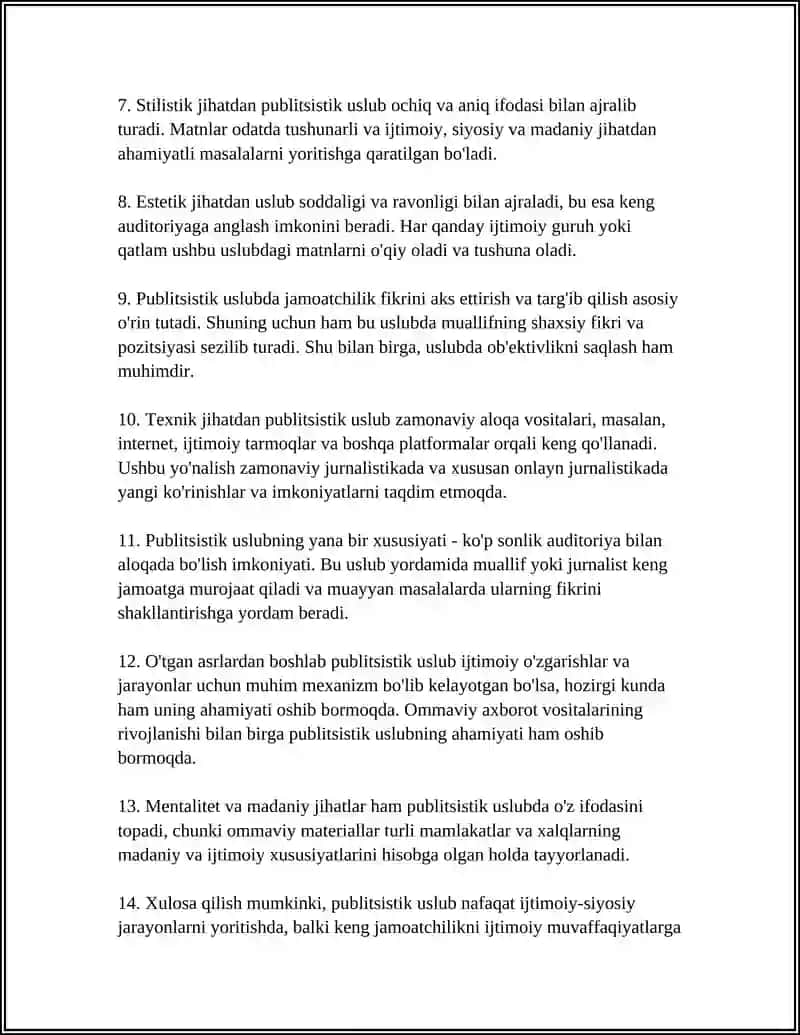 PUBLITSISTIK USLUB 4