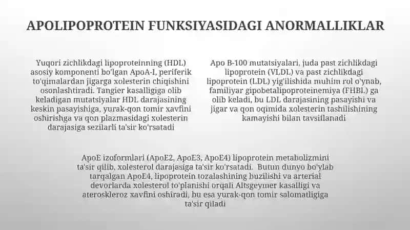 Apo oqsillar 4