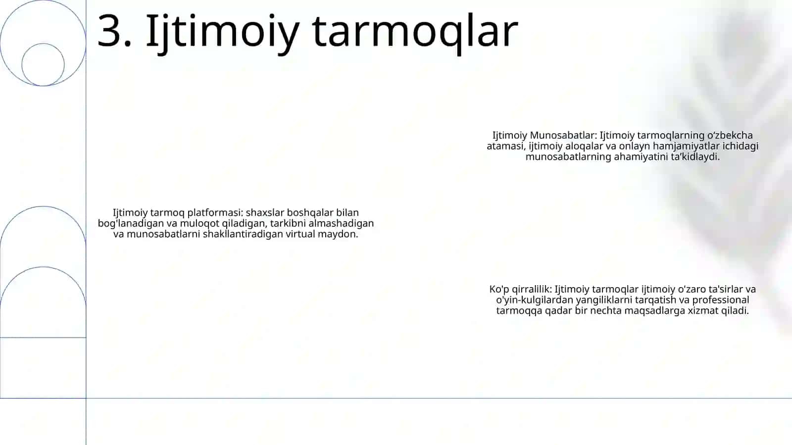 Ijtimoiy Munosabatlar 4