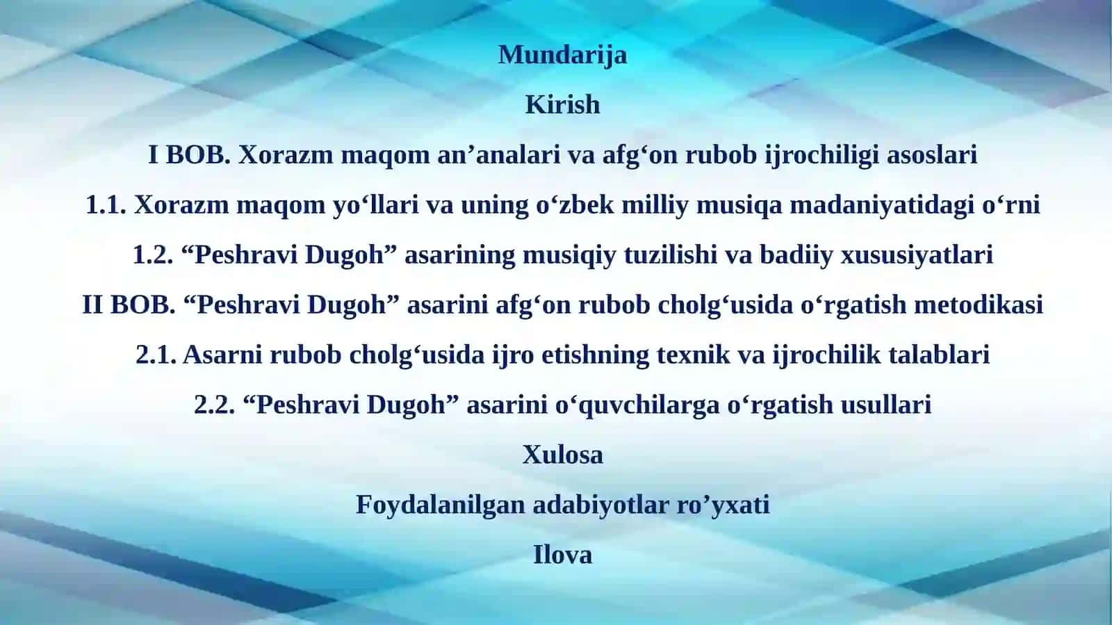 “AN’ANAVIY CHOLG’ULAR IJROCHISI” 4