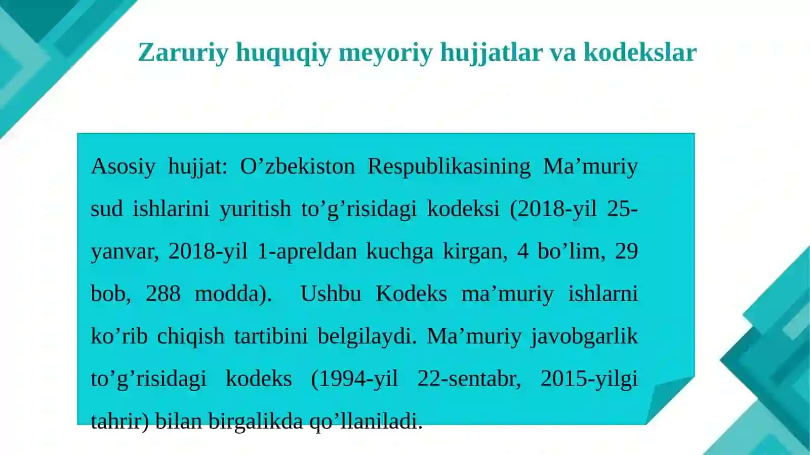Ma’muriy ish yuritish 4