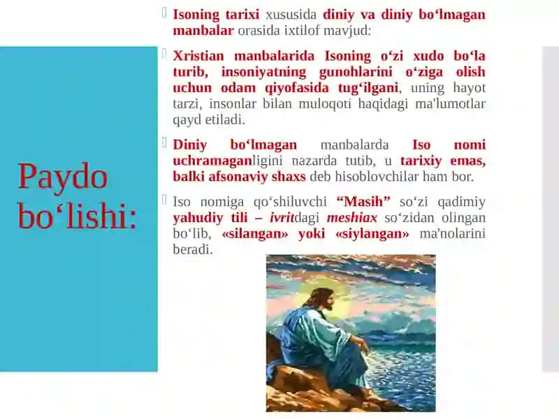 Xristianlikdini tarixi va asosiy g‘oyalari 4