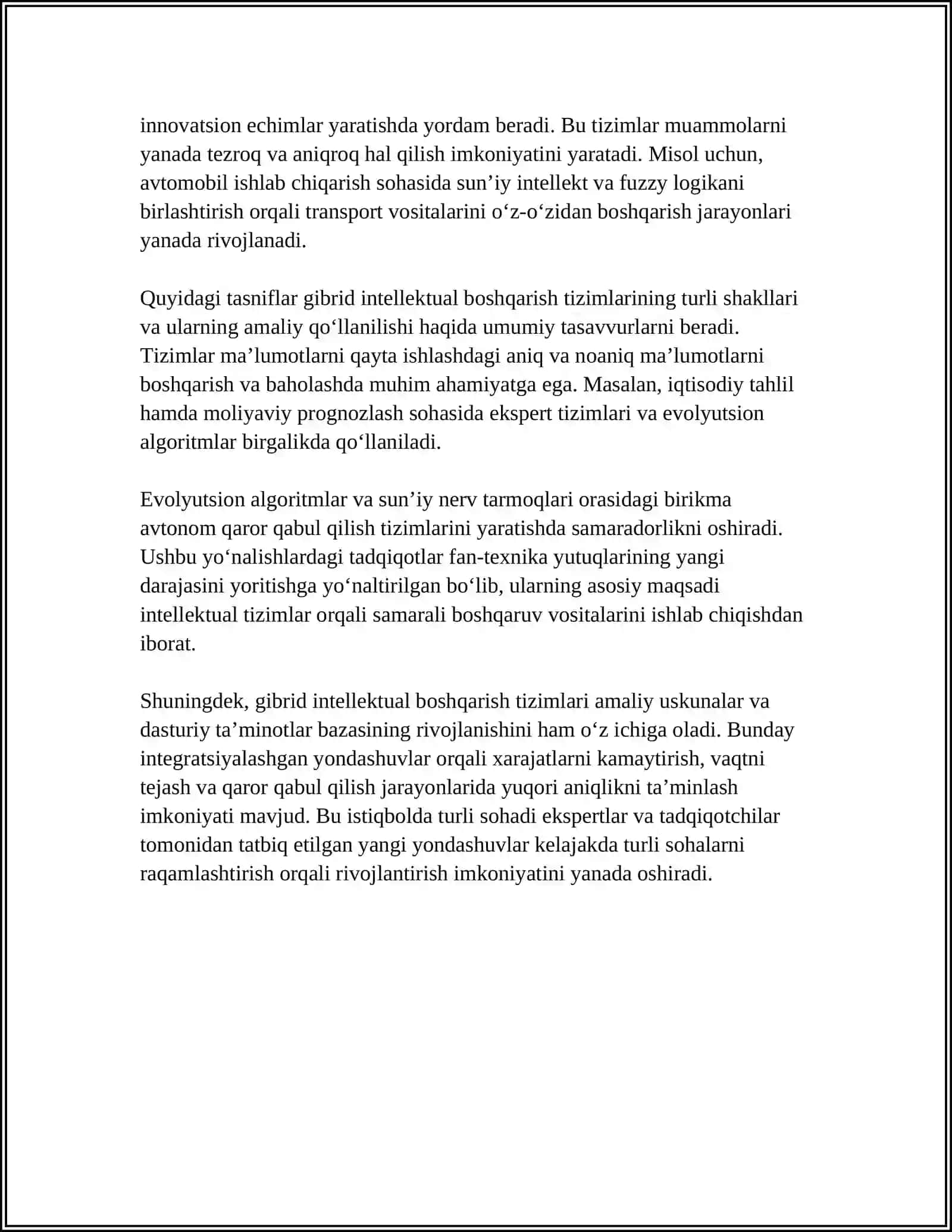 GIBRID INTELLEKTUAL BOSHQARISH TIZIMLARI 4