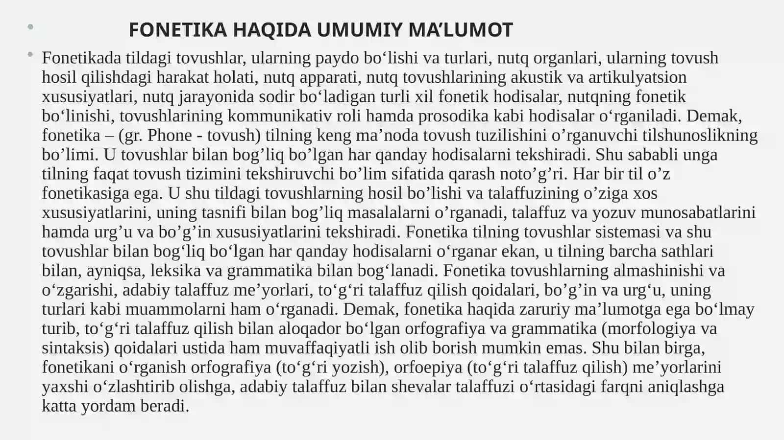 Nutqning fonetik bo’limlari 4