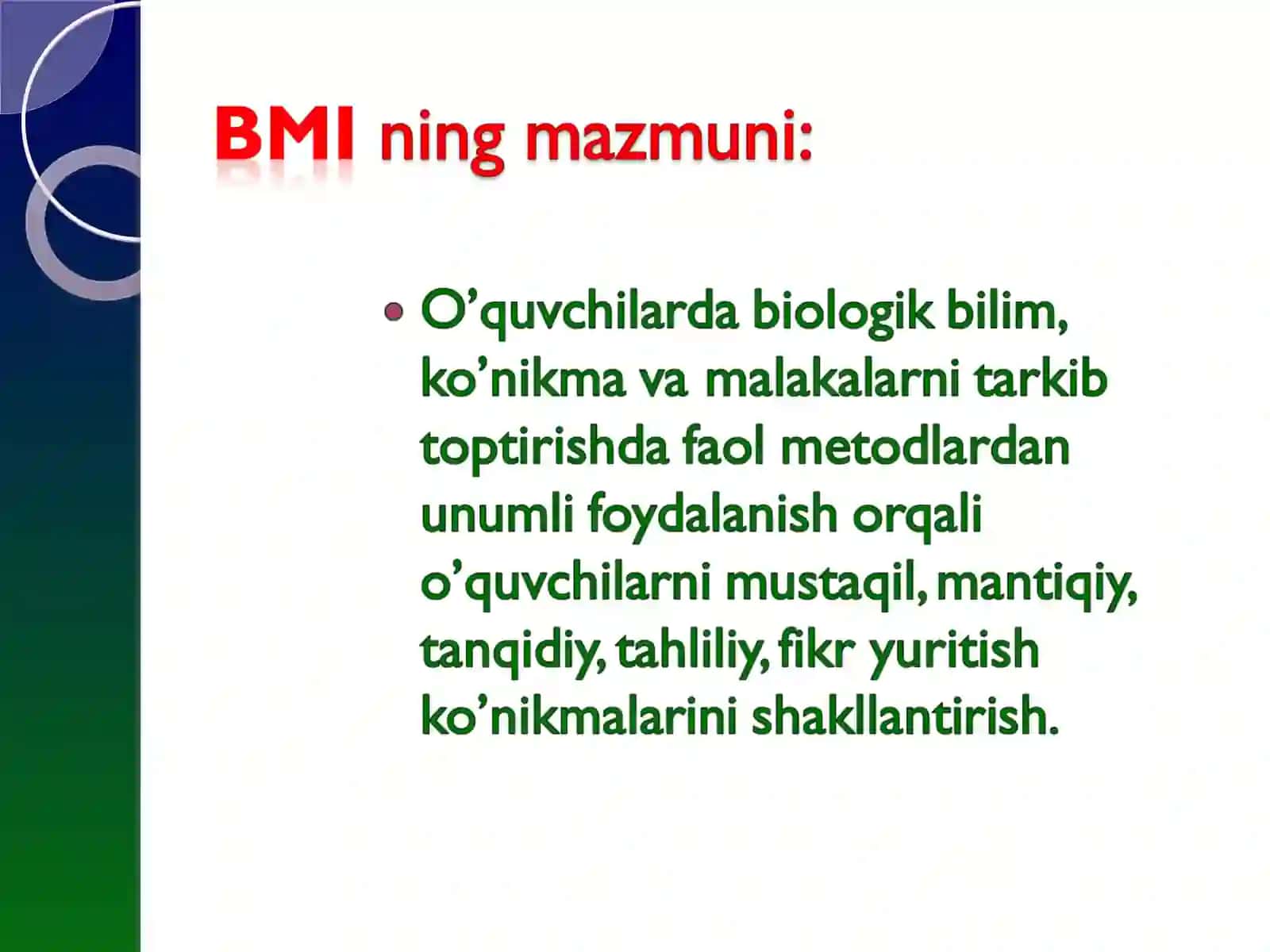 QOn aylanish tizimini o’qitishda faol metodlardan foydalanish 4
