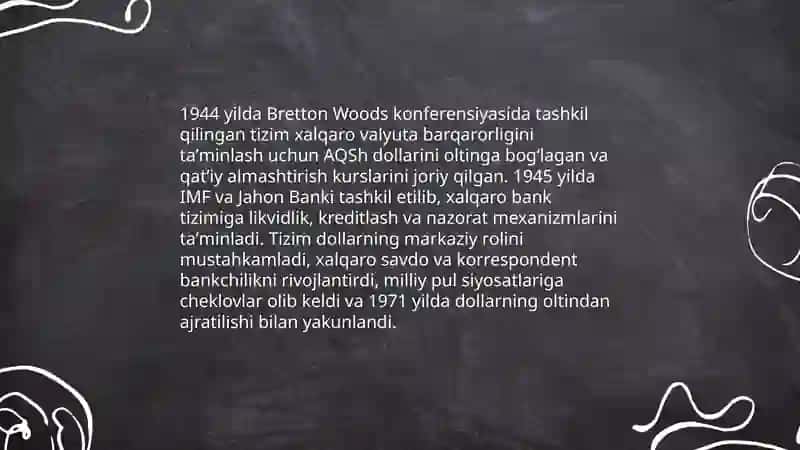 Xalqaro bank tizimining global evolutsiyasi 4