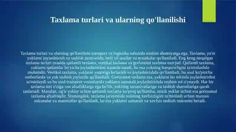 Vitochka ko'chirish, taxlama va taqilmalar. 4