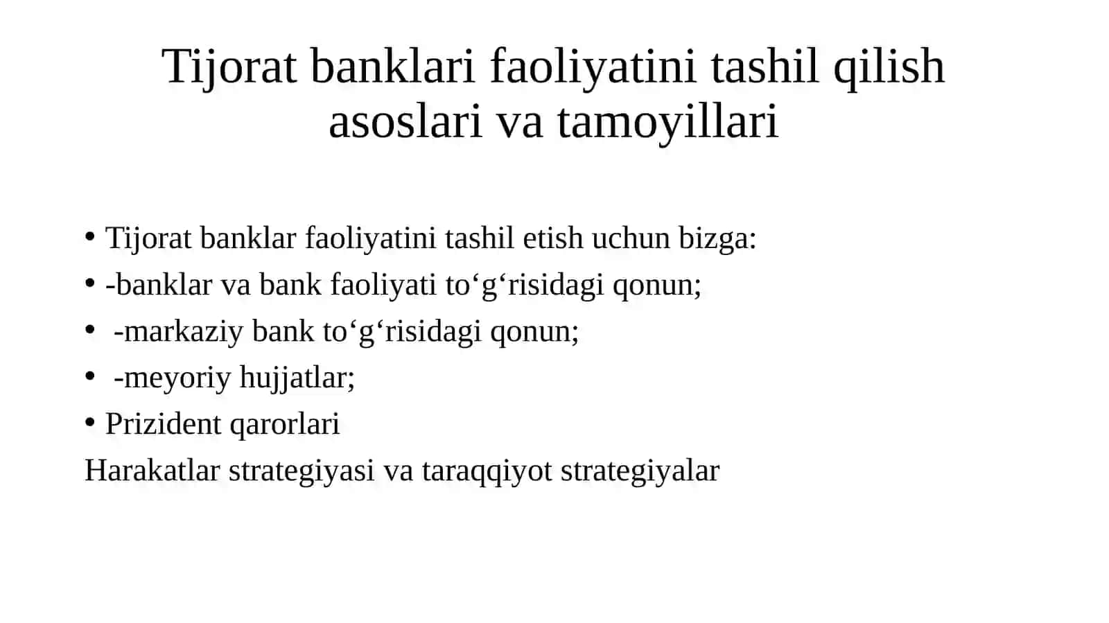 Banklarda moliyaviy portfelniboshqarish 4