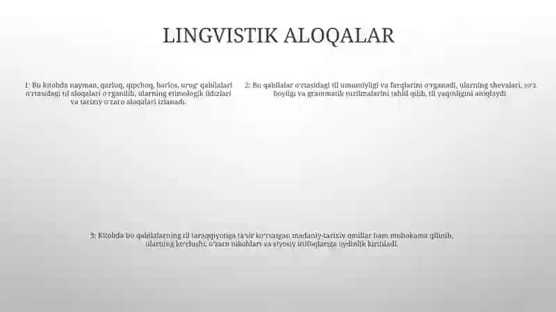 Nayman Qarluq Qipchoq Qarluq Barlos UrugʻLari Haqida 4