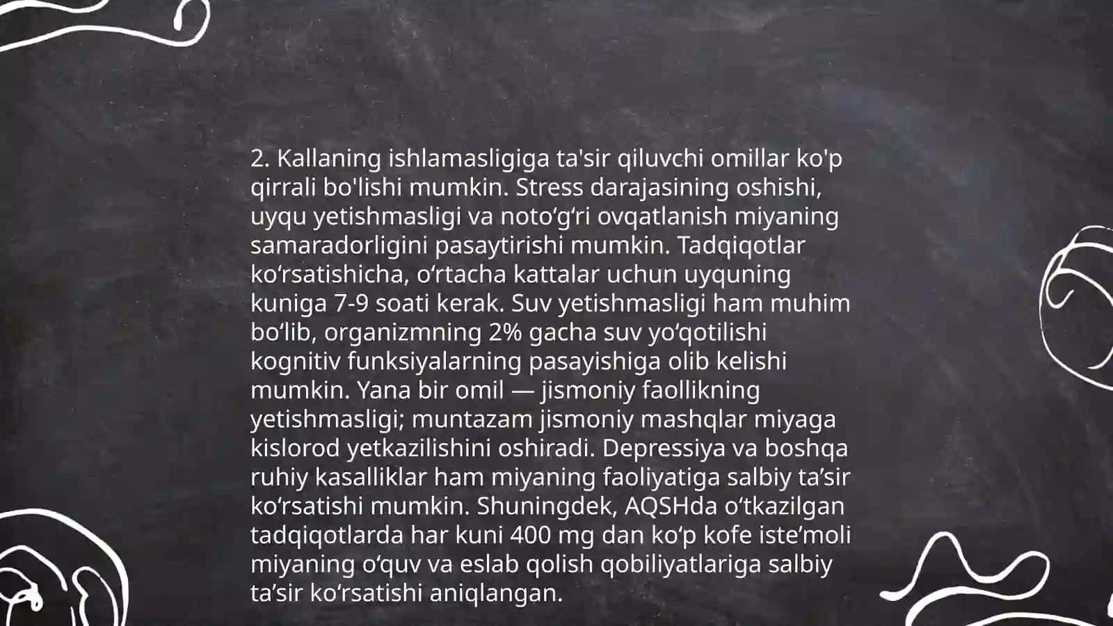Kallaning ishlamasligi haqida 4