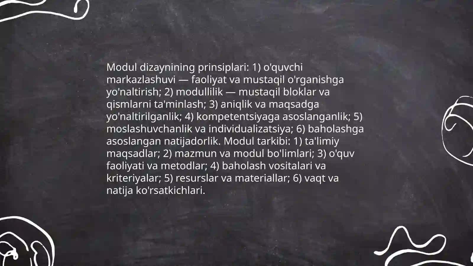 Modulli oʻqitish texnologiyasi tahlili 4