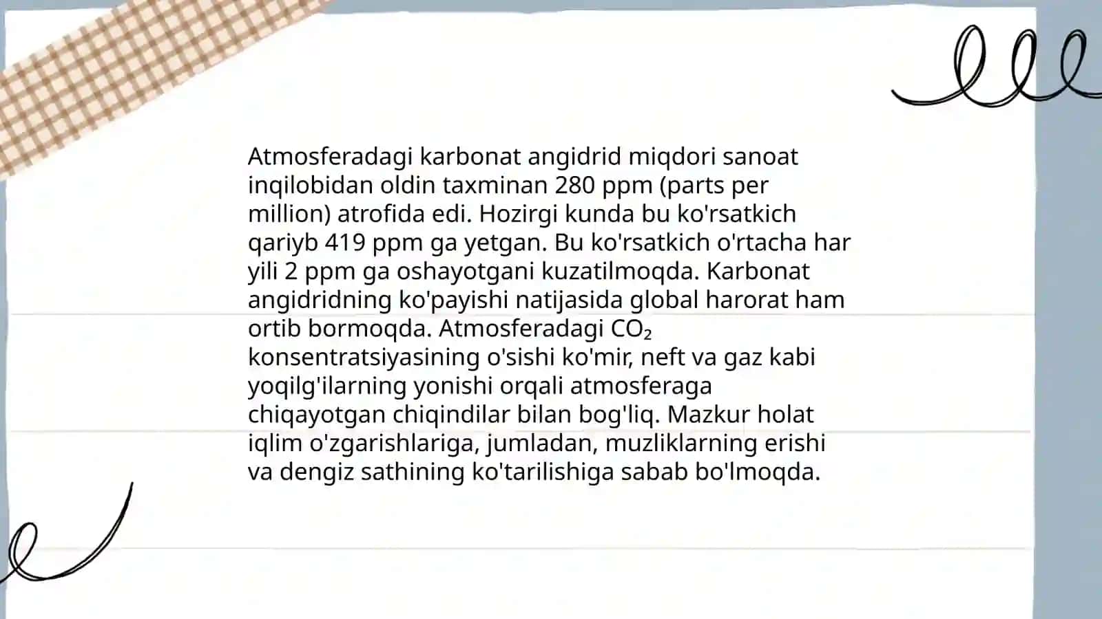 Iqlim ozgarishi muammolari 4