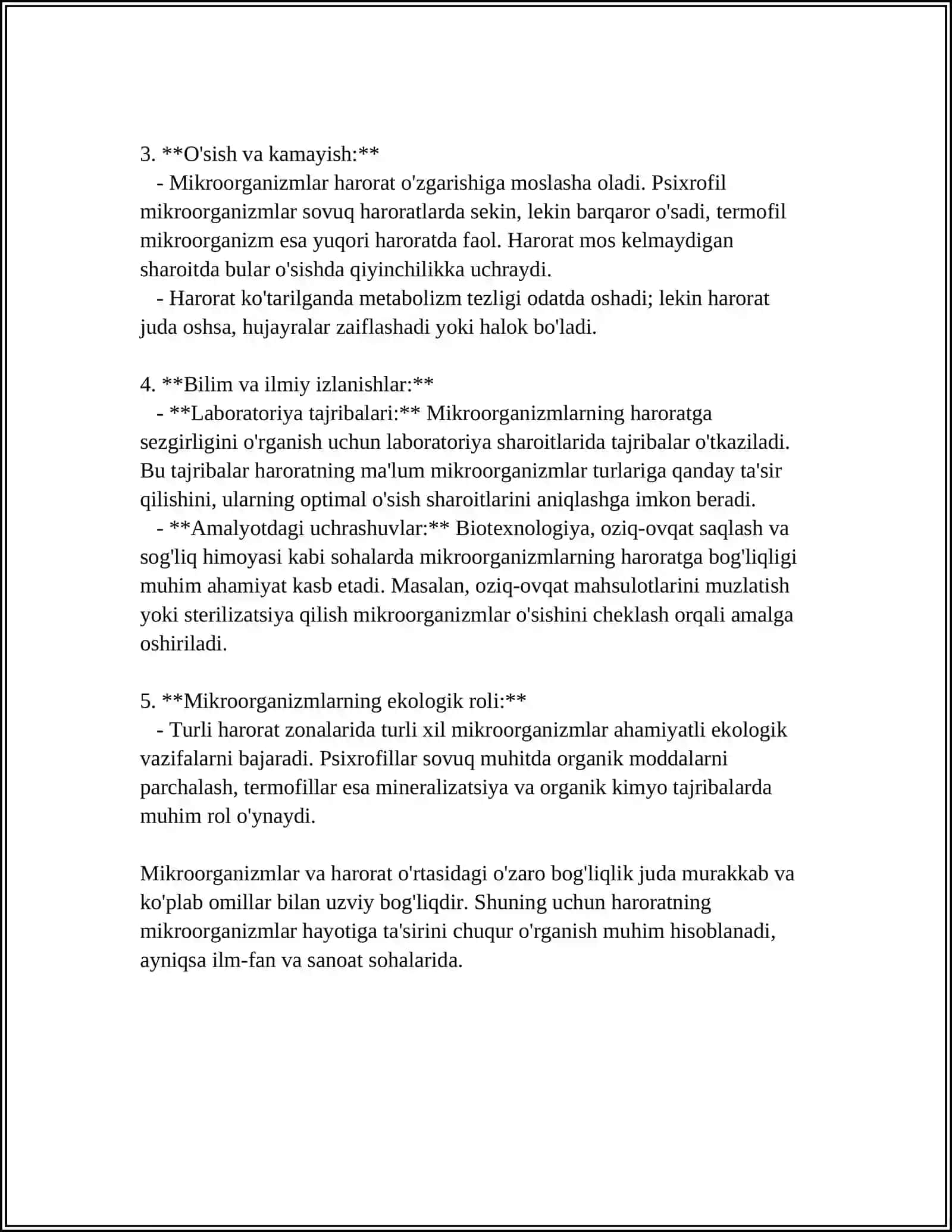 MIKROORGANIZMLARGA TASHQI MUHIT OMILLAR TA'SIRI 4