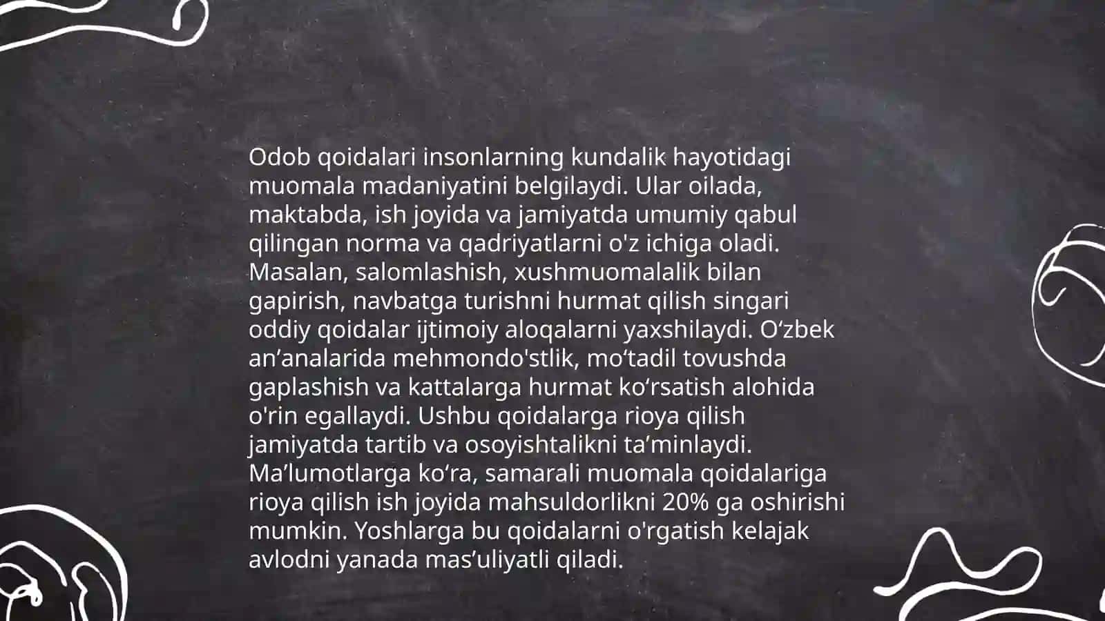 Ilmda axloq-odob masalalari 4