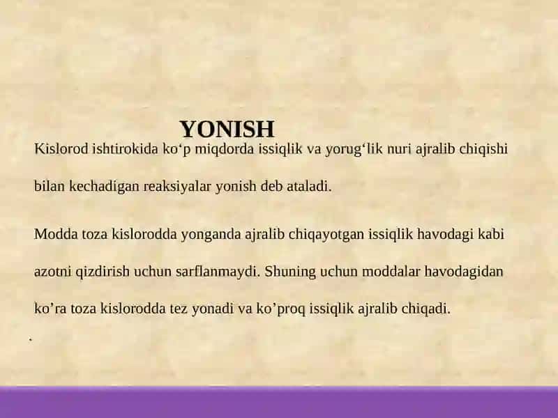 Yonish.Yonilg’ilarning turlari 4