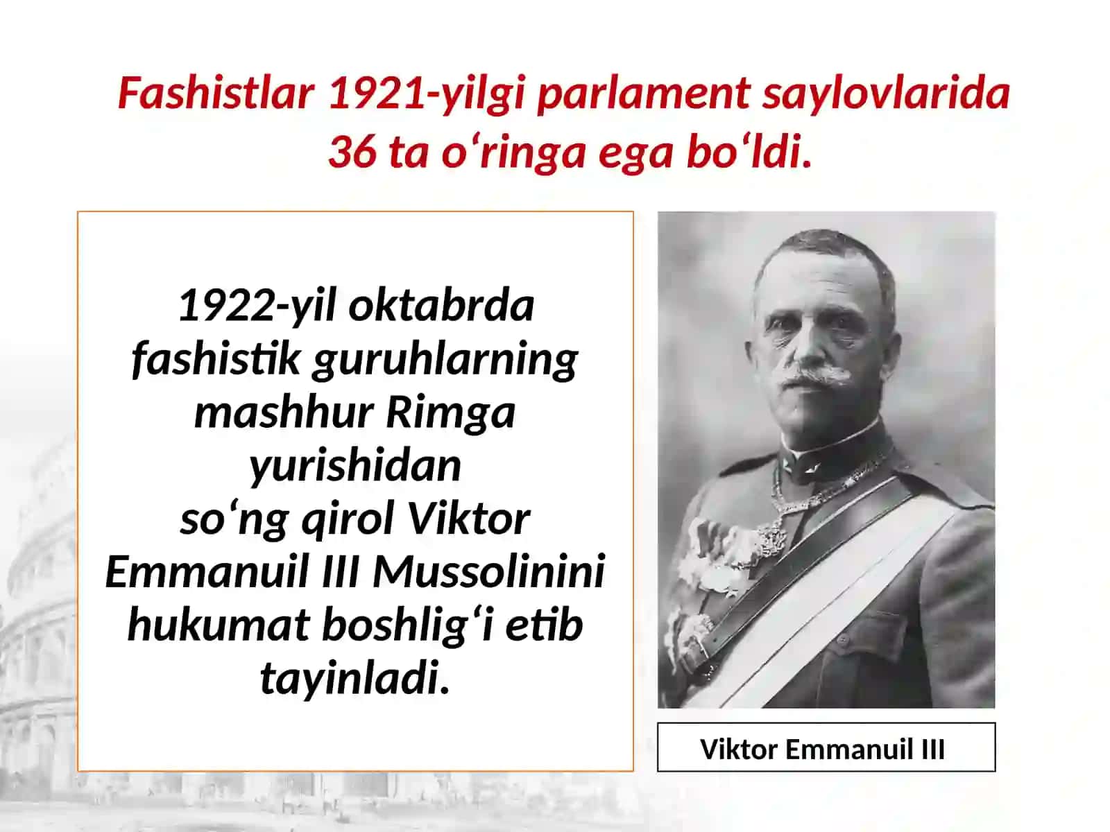 1918 – 1939-yillarda Italiya va Ispaniya 4