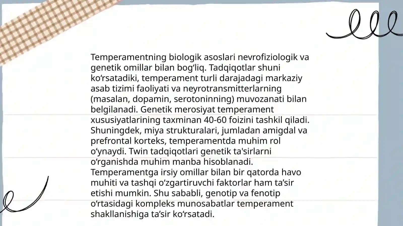 Temprament VA uning turlari 4