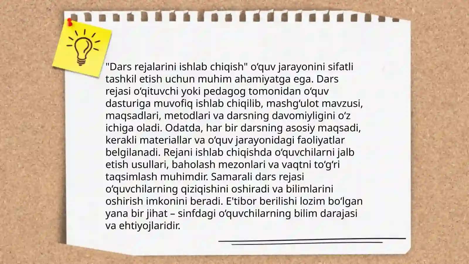 O’quv mashg’ulotlarini tashkil etish metodikasi 4