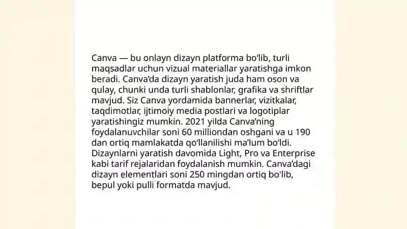 Taqdimot dasturlari turlari 4
