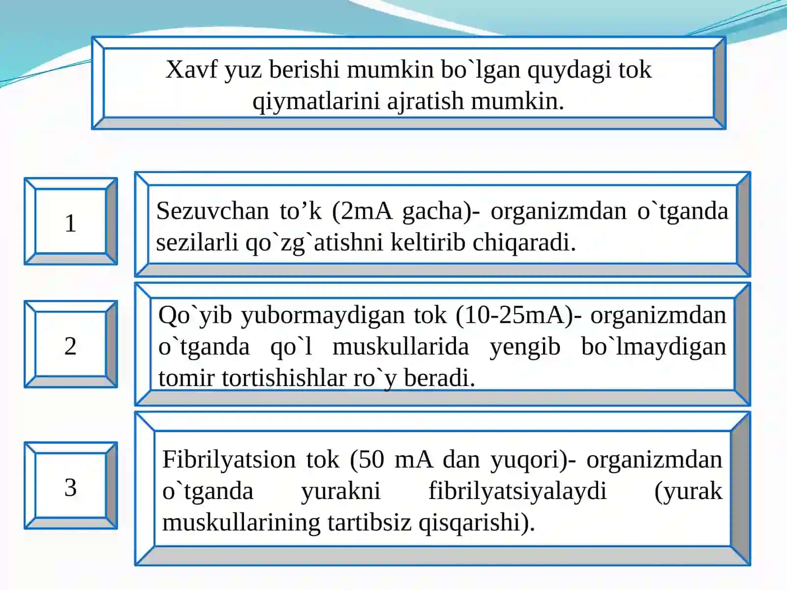 Elektor bilan ishlaganda havfsizlik choralari 4