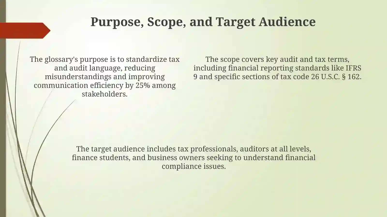 Glossary of Tax and Audit Terms 4