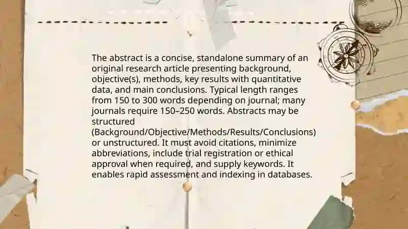 Components of an original research article 4