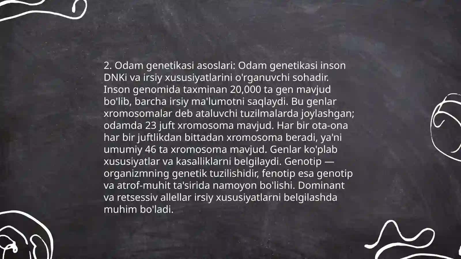 Odarm genetikasi va uni oʻrganish metodlari 4