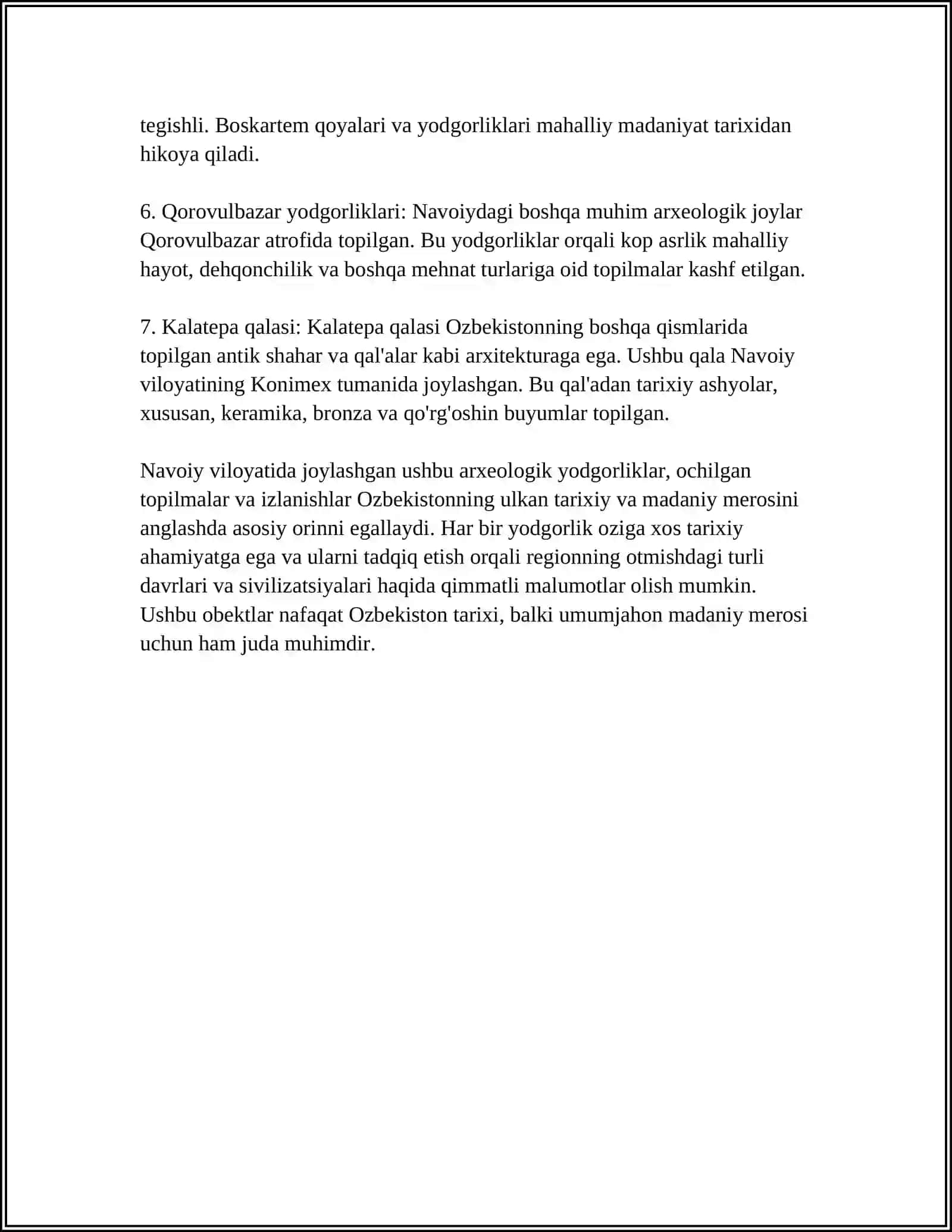 NAVOIY VILOYATIDAGI ARXEOLOGIK QAZISHMALAR 4