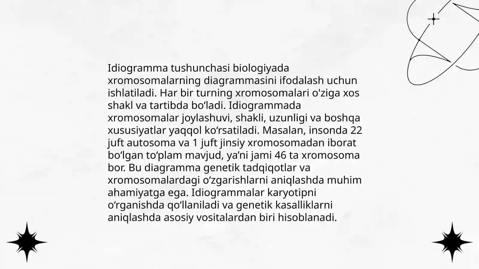 Organizimlarning kariotipi va idiogrammasi 4