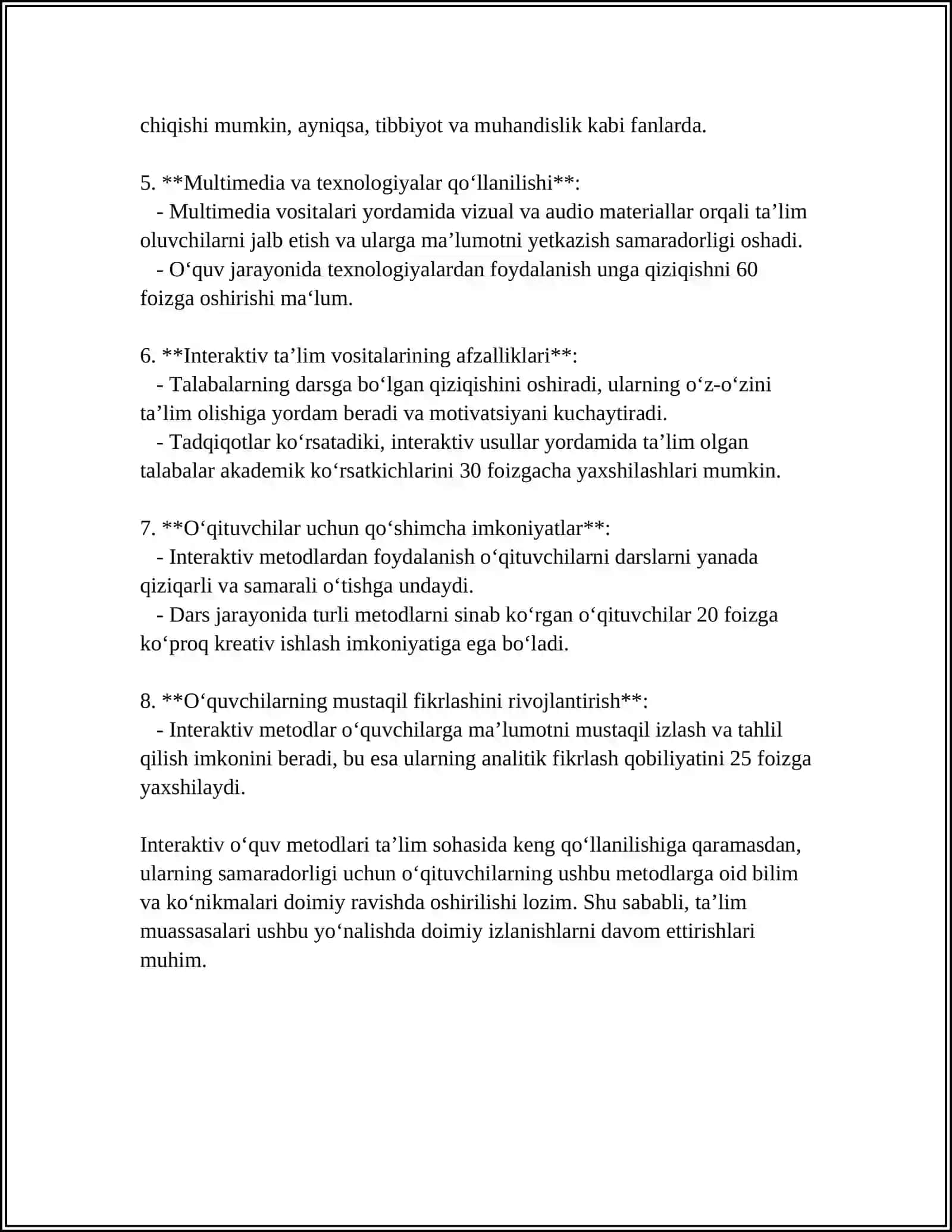 TAʼLIMDA INNOVATSION METODLAR 4