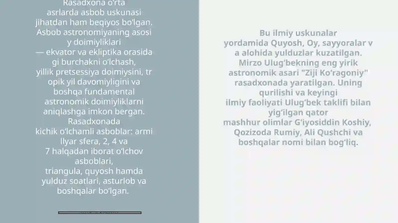 Ulugʻbek rasadxonasi 4